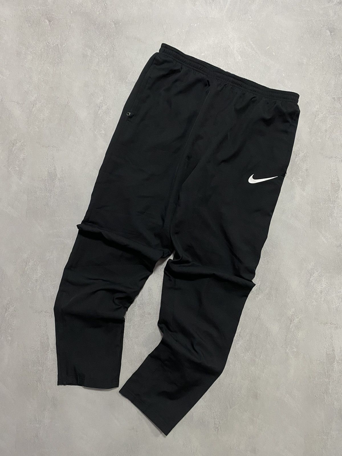 Vintage Vintage Track Pants Nike Dri-Fit Swoosh Carrot Size - L Size US 34 / EU 50 - 1 Thumbnail