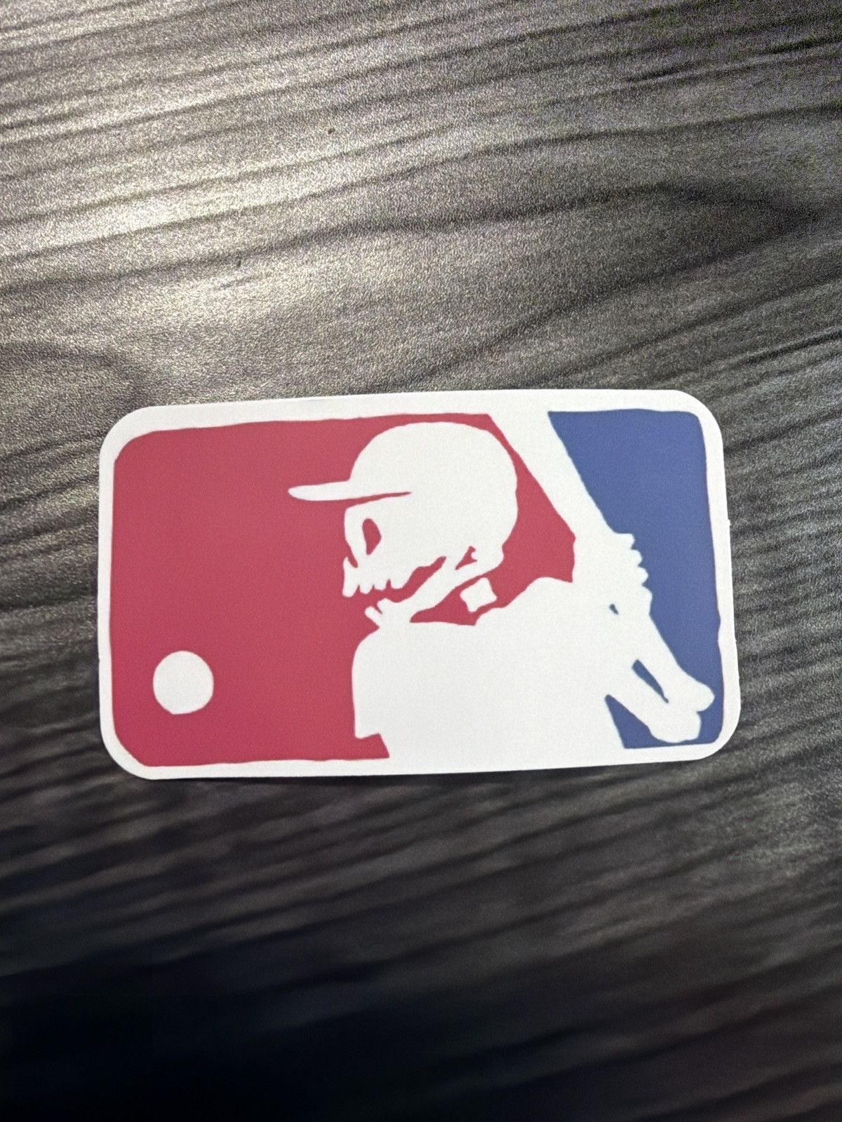 MLB MLB Skeleton Silhouette Sticker Size ONE SIZE - 1 Thumbnail
