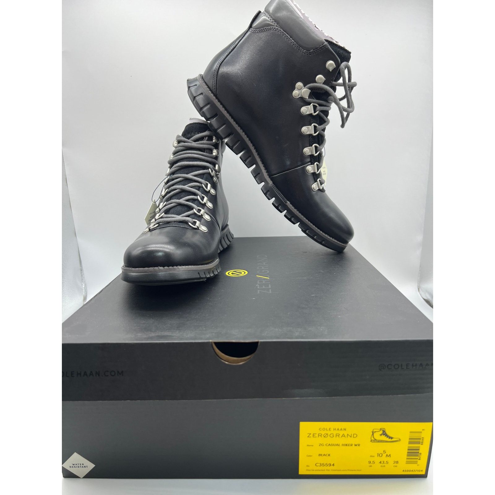 Cole Haan Zerogrand Men Causal Waterproof Leather Boots10.5M display picture 1