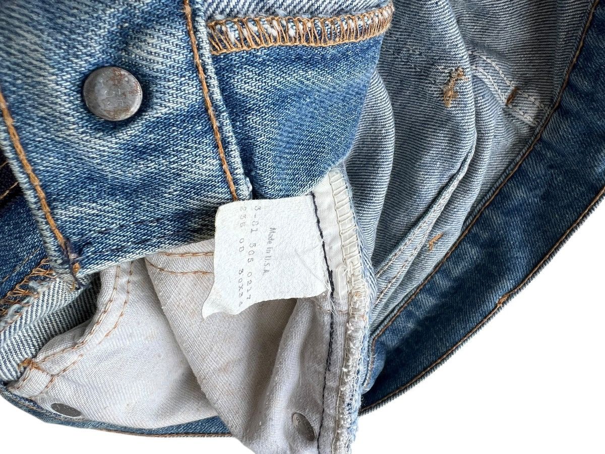 Levi's Vintage 70s@80s Levi’s 505 Orange Tab Denim Jeans 29x29 Size US 29 - 10 Thumbnail