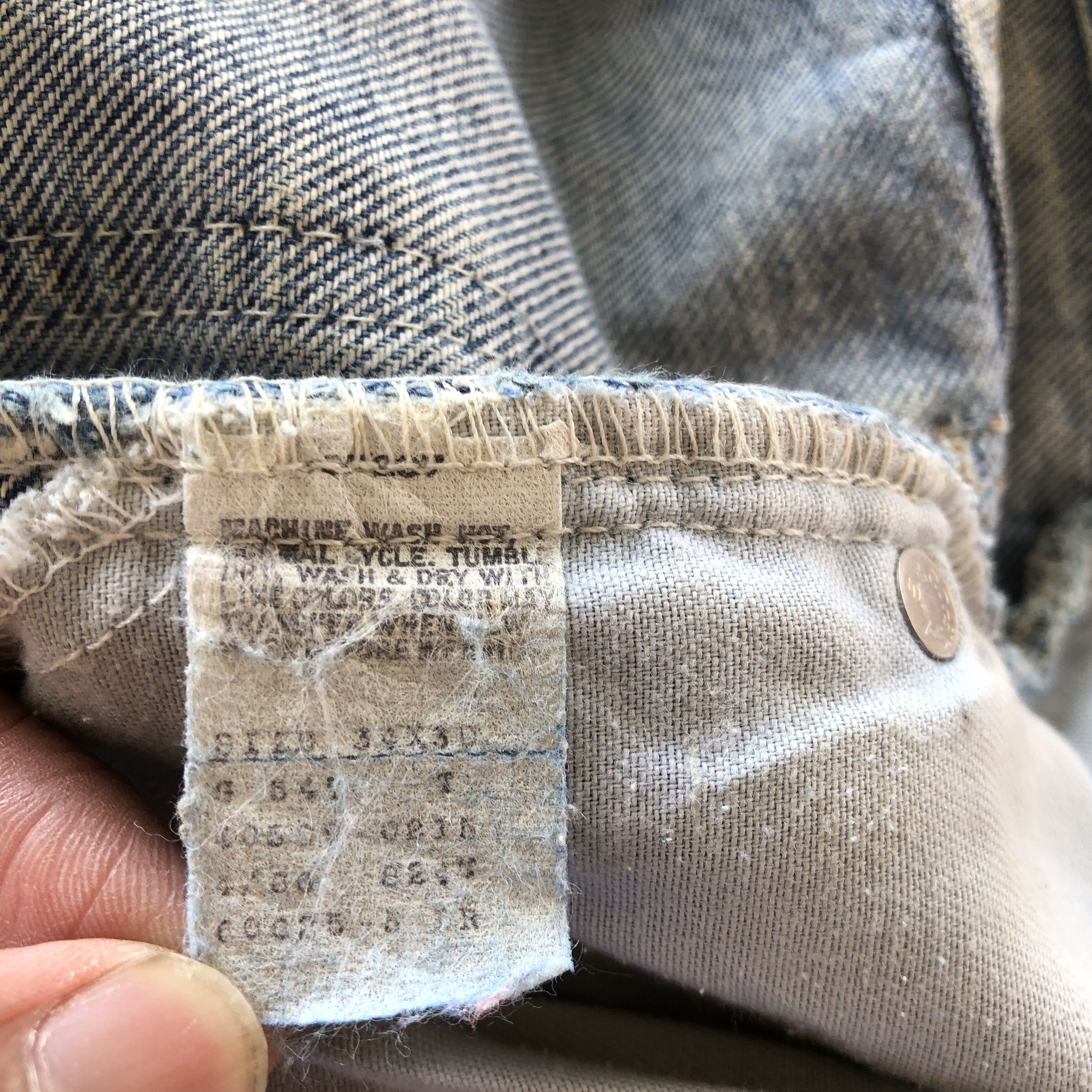 Levi's Vintage 80s Levis 505 Jeans Levi's Faded Stonewash Denim Size US 32 / EU 48 - 9 Thumbnail