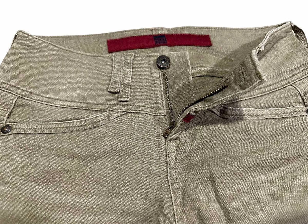 Marithe + Francois Girbaud 🔥Sick Y2K Marithe Francois Girbaud Flared Denim Loop Rivet Size US 29 - 8 Thumbnail
