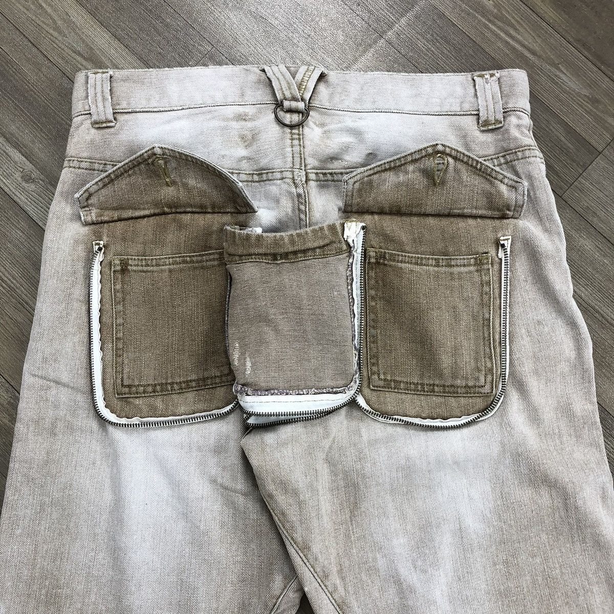 PPFM Vintage PPFM J Cut Off Distressed Punk Lgb Style Pants Y2K Size US 32 / EU 48 - 13 Thumbnail