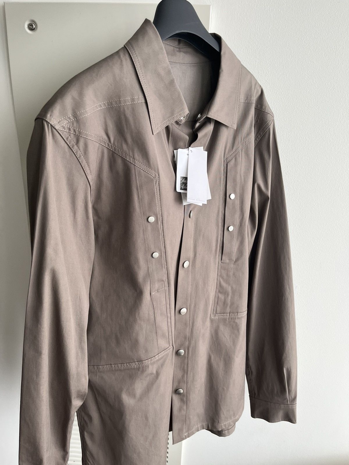 Rick Owens Drkshdw Super Rare Runway Rick Owens Jacket Shirt Size US M / EU 48-50 / 2 - 9 Thumbnail