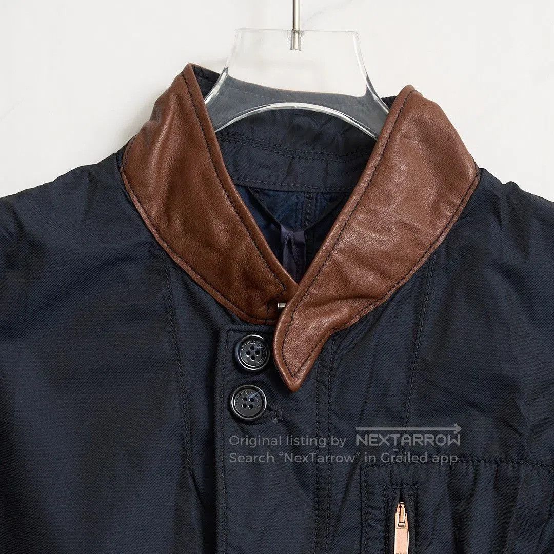 Emporio Armani Emporio Armani Men's Navy Safari Jacket. Size US XL / EU 56 / 4 - 3 Thumbnail