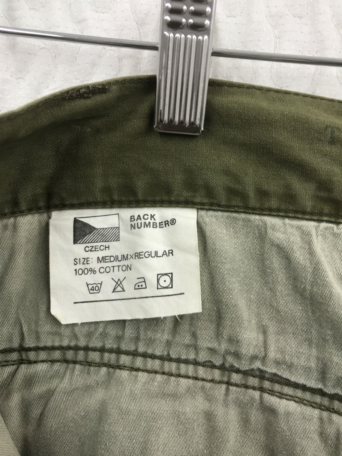 Other Back Number Czech Army Cargo Pants Size US 31 - 4 Thumbnail