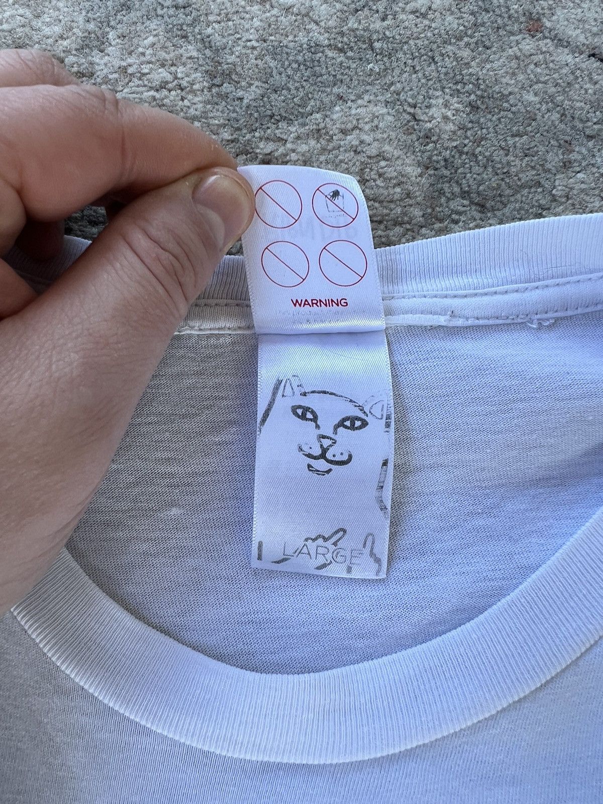 RIPNDIP Rip N Dip Stops Being A Pussy Tee Size US L / EU 52-54 / 3 - 5 Thumbnail