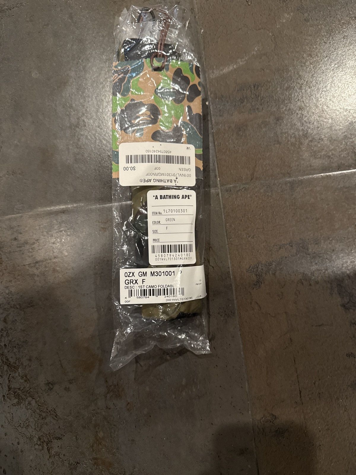 Bape Bape 1st camo foldable umbrella Size ONE SIZE - 3 Thumbnail