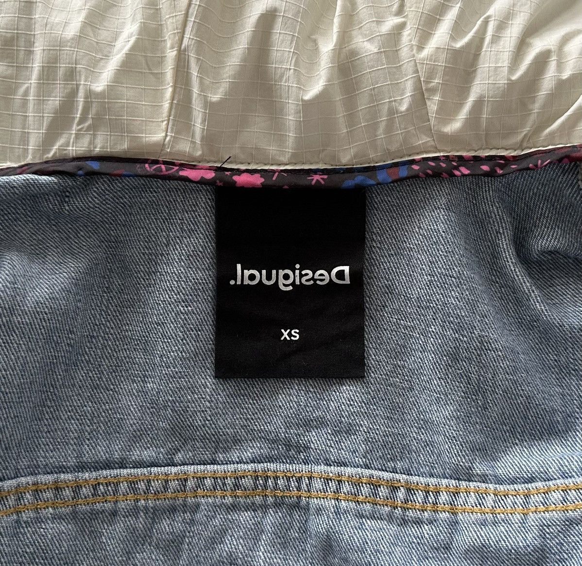Desigual × Japanese Brand Desigual Jeans Jacket Hooded Coat Women's Size XS Size XS / US 0-2 / IT 36-38 - 4 Thumbnail