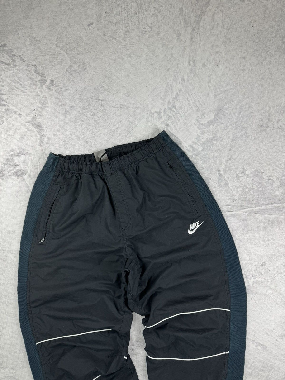 Nike × Vintage NIKE VINTAGE BASIC LOGO OVERSIZE BAGGY PANTS Size US 32 / EU 48 - 3 Thumbnail