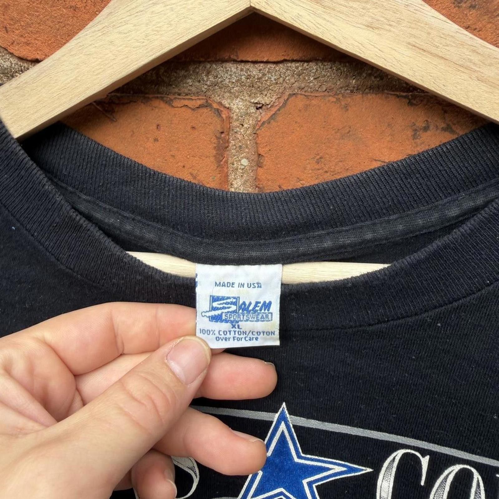 Salem Sportswear Vintage Dallas cowboys Super Bowl champions ring t shirt 93 Size US XL / EU 56 / 4 - 6 Thumbnail