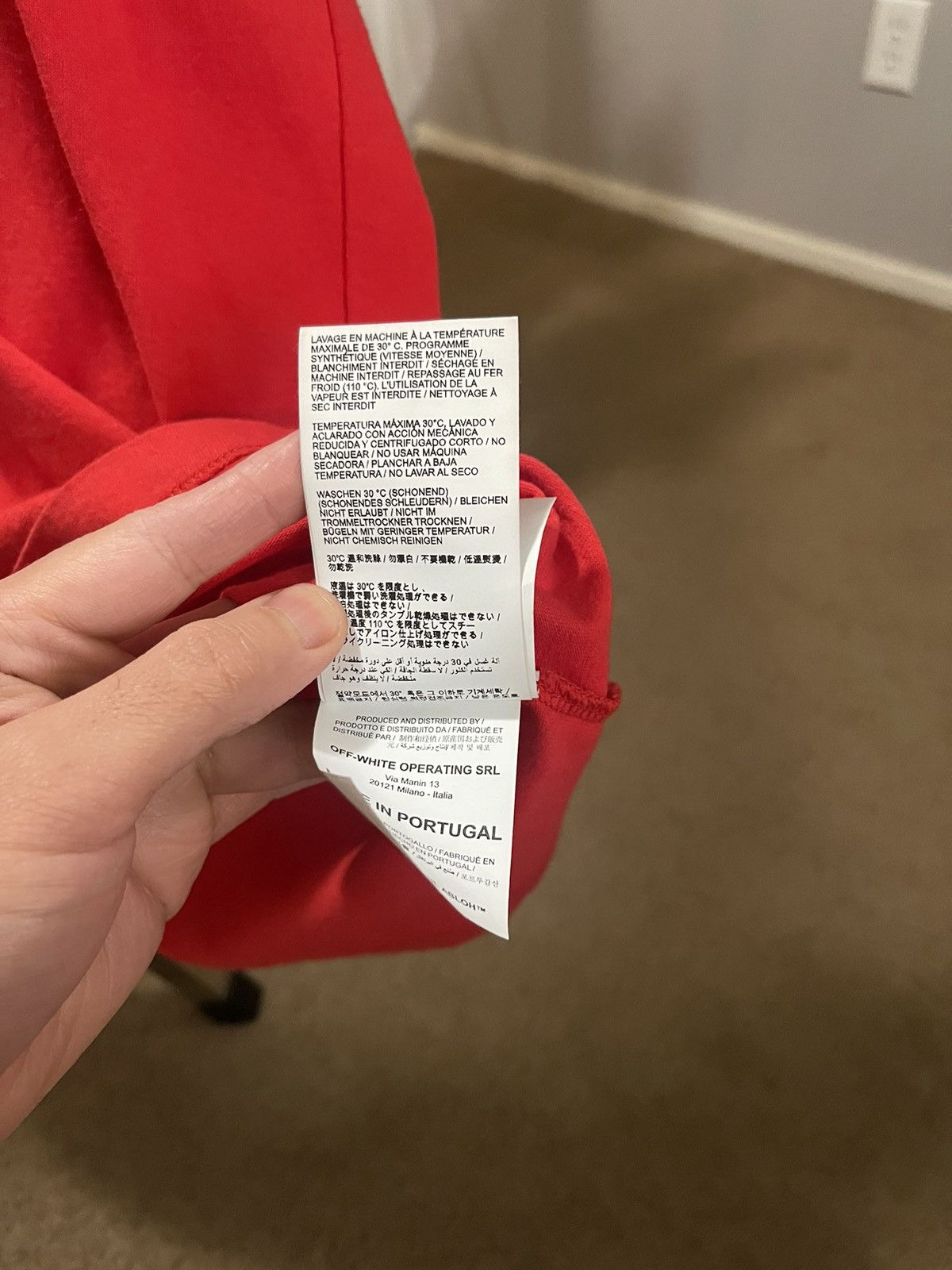 Off-White Off-White/ Bernini Size US L / EU 52-54 / 3 - 8 Thumbnail