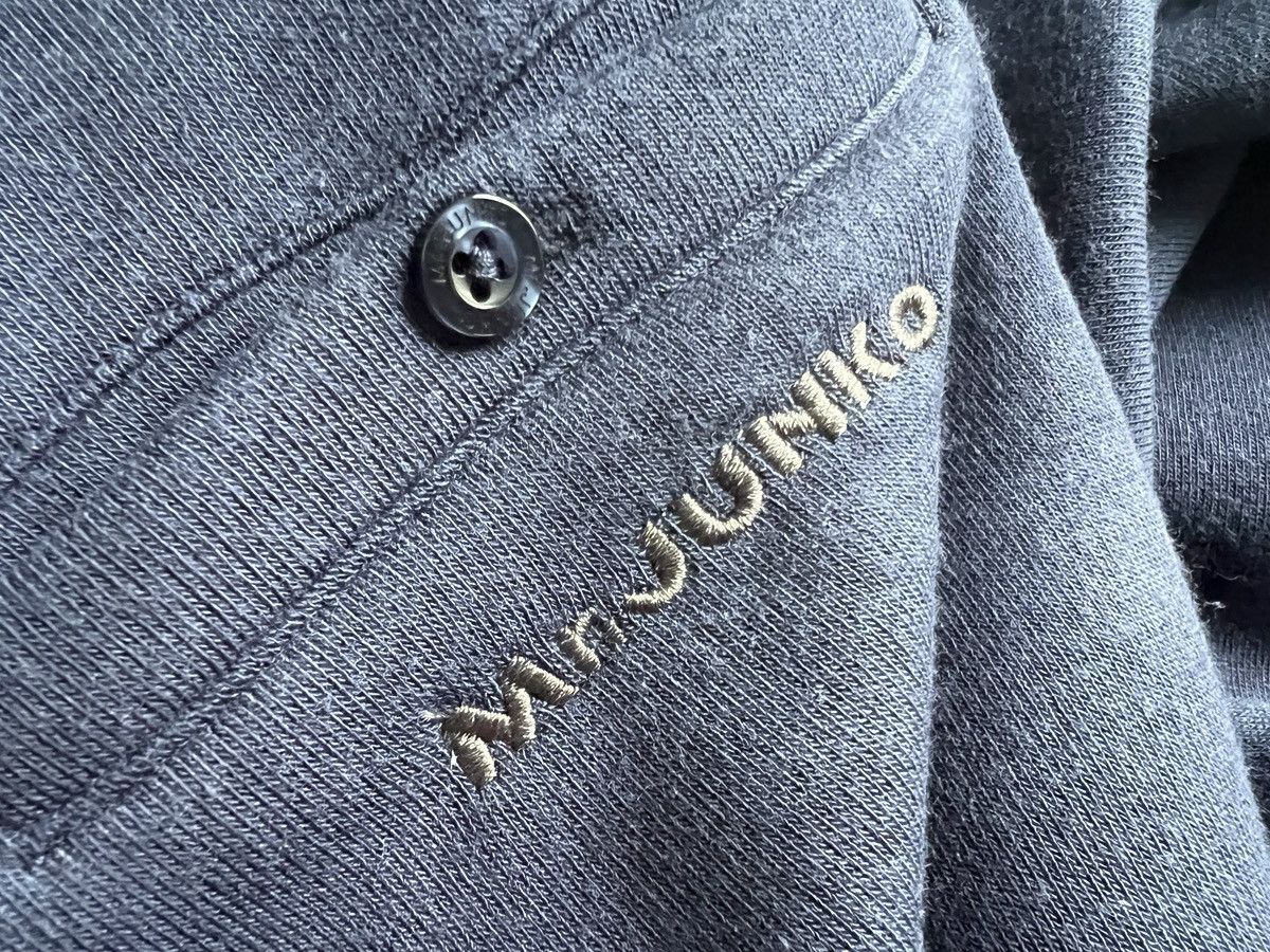 Mr.JUNKO : Sweater Half Zipper Soft Fabric