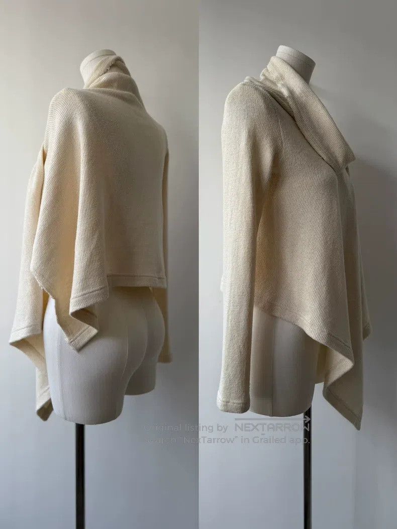Yohji Yamamoto Yohji Yamamoto 06 AW Yohji Yamamoto Red Label Shaped Cardi Size XS / US 0-2 / IT 36-38 - 6 Thumbnail