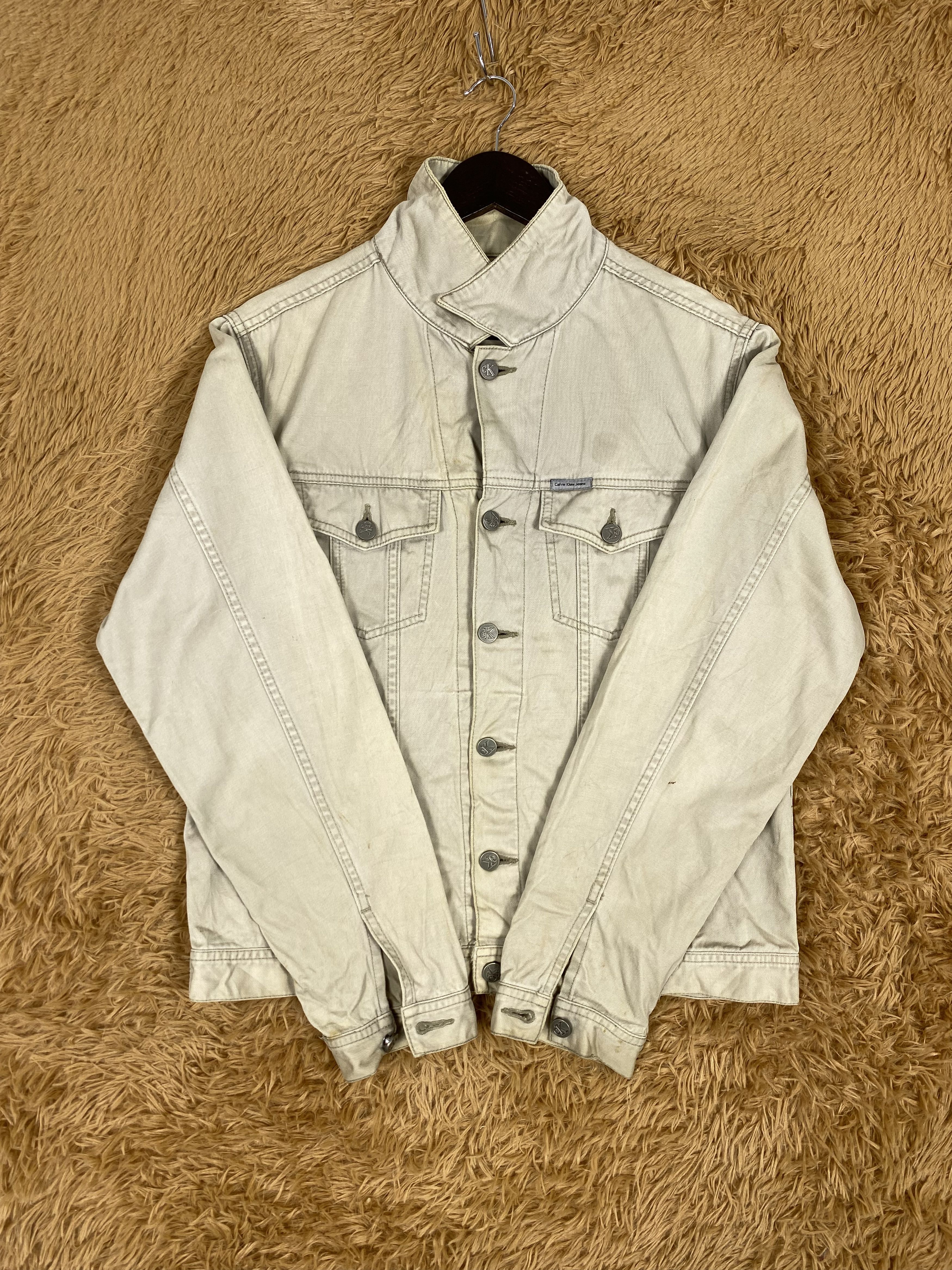 Calvin Klein × Vintage Vintage Calvin Klein Button Jacket Size US S / EU 44-46 / 1 - 5 Thumbnail