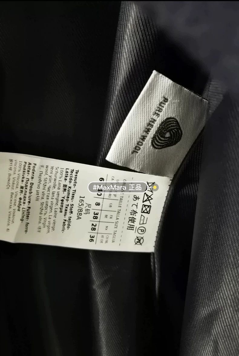Max Mara Max Mara BOBCOLLAG double-breasted coat, 100% very soft vi Size M / US 6-8 / IT 42-44 - 5 Thumbnail