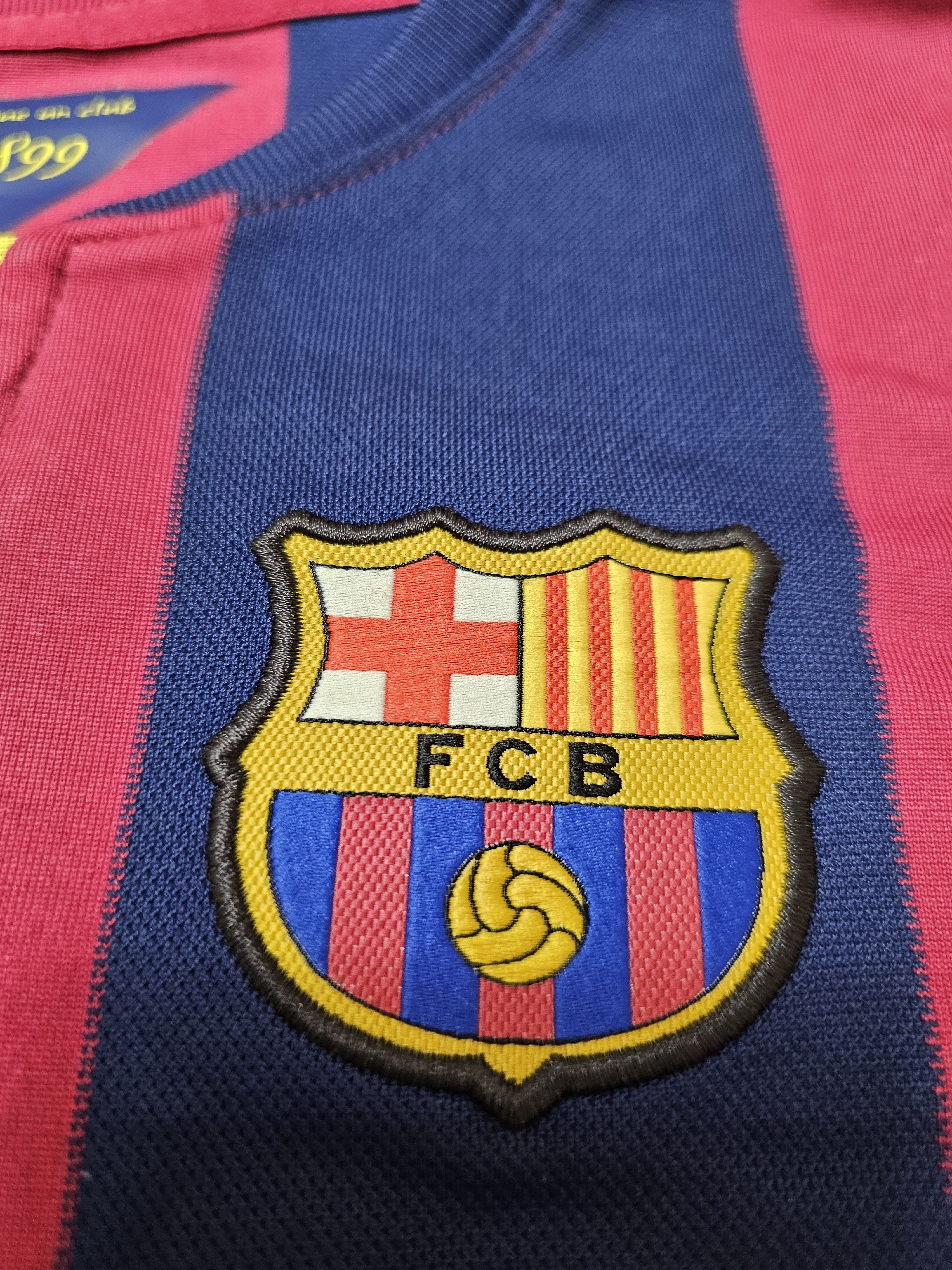 Nike BARCELONA 2014 2015 MESSI FOOTBALL SOCCER JERSEY BOYS 12-13Y Size US XXS / EU 40 - 4 Thumbnail