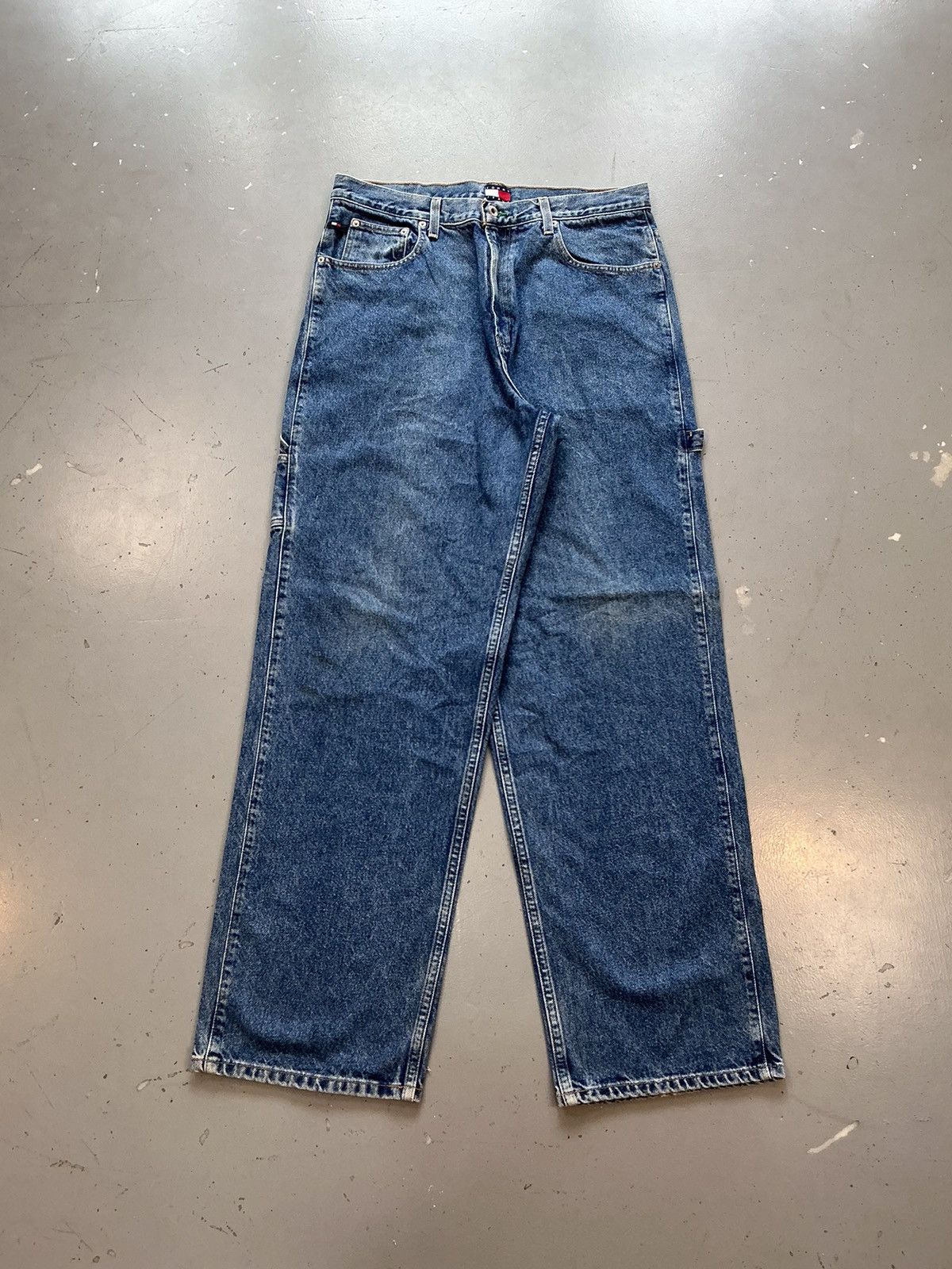 Tommy Hilfiger × Vintage Vintage Tommy Hilfiger carpenter denim Size US 34 / EU 50 - 1 Thumbnail