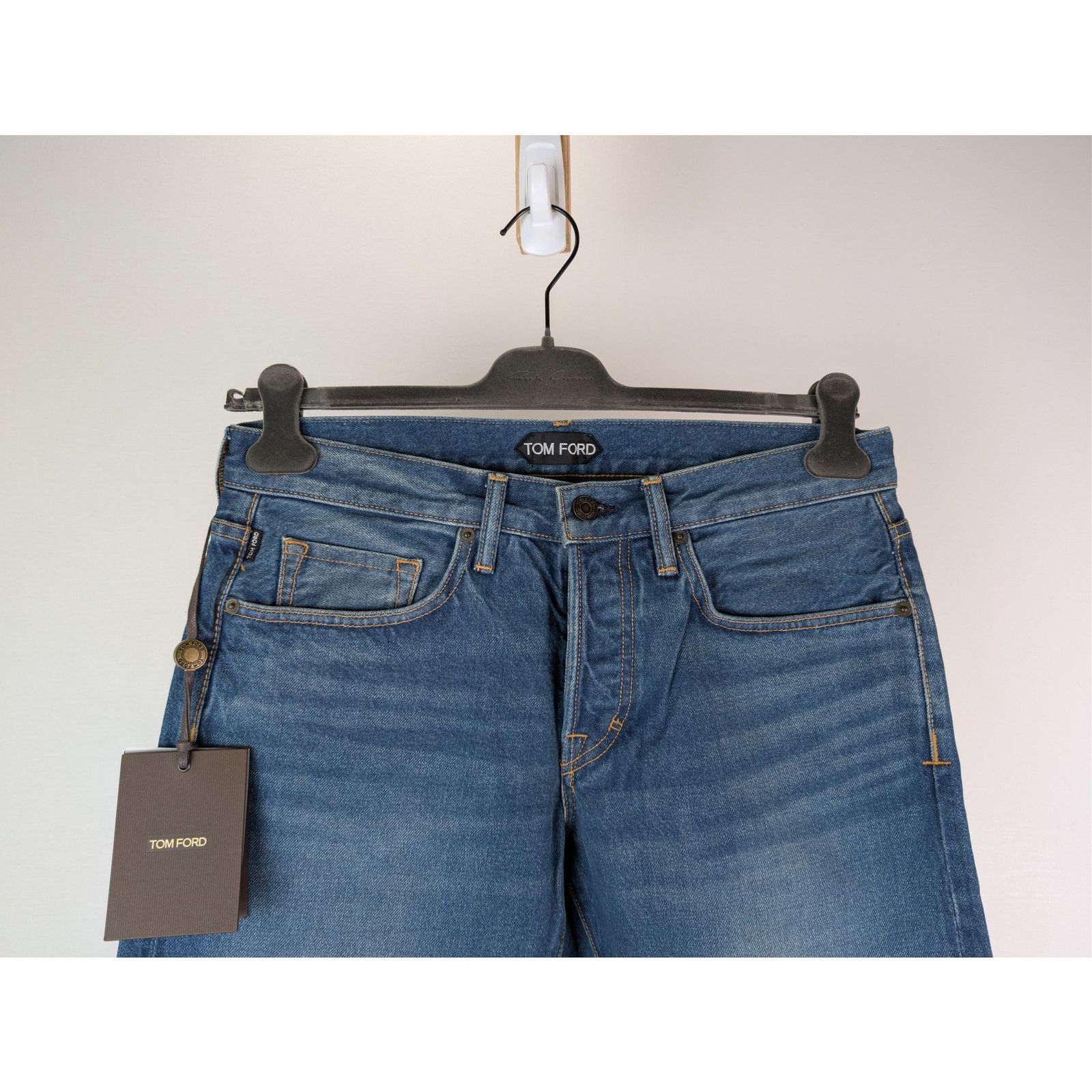 Tom Ford o1rshd1 Slim Jeans in Navy 33 Size US 33 - 3 Thumbnail