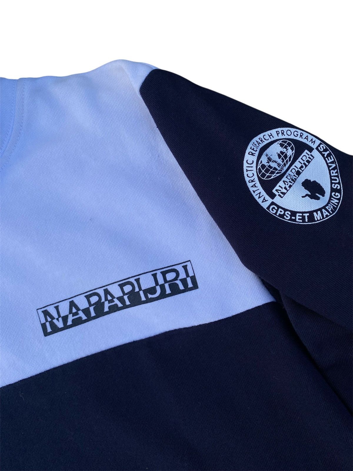 Napapijri × Vintage Napapijiri Hoodie Pull Over Big Logo Streetwear Size US S / EU 44-46 / 1 - 7 Thumbnail
