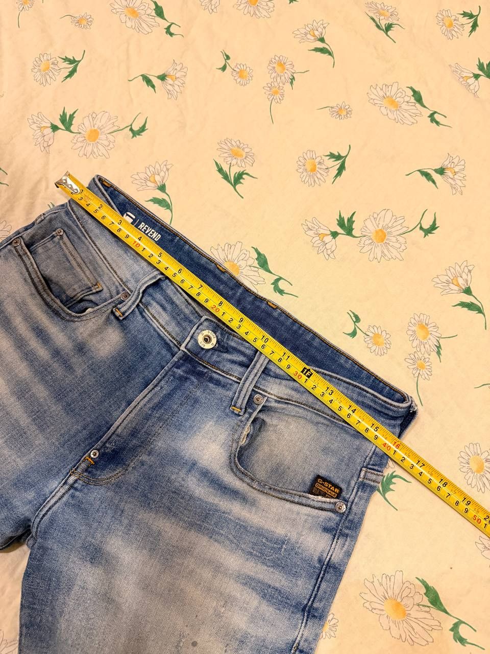 G-Star G-STAR 3301 SLIM Jeans Men Stretch Buttons Fly Size US 33 - 10 Thumbnail