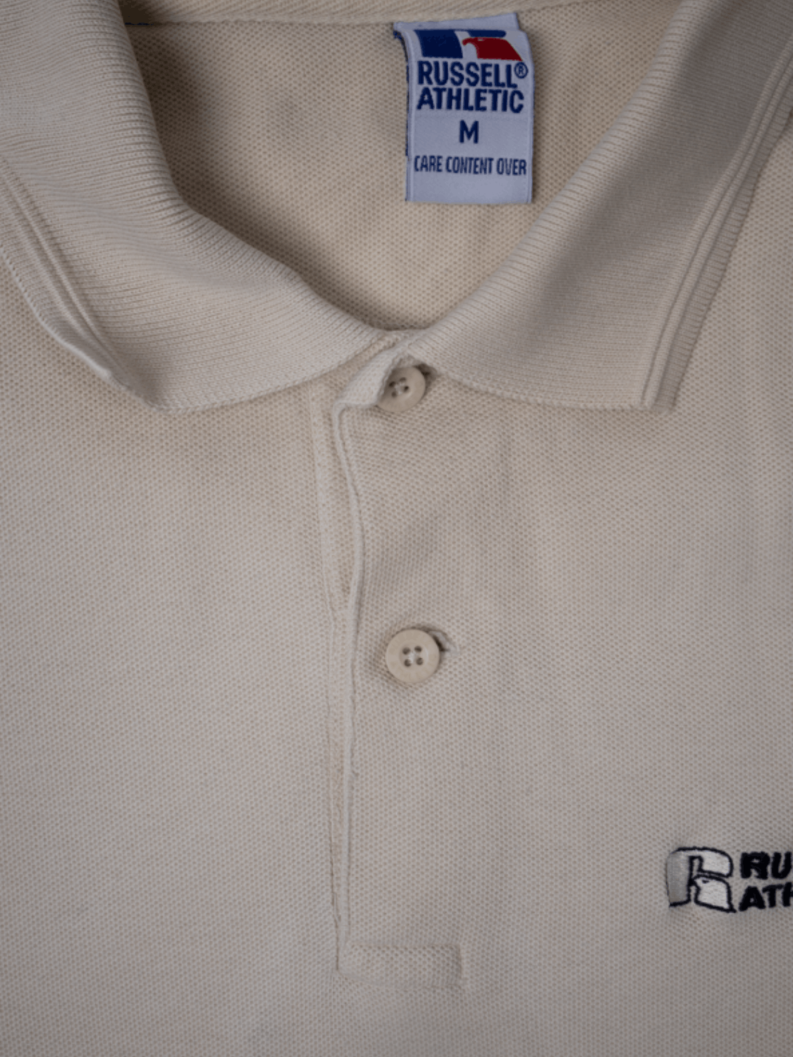 Russell Athletic Polo T-shirt Russell Athletic M size beige Size US M / EU 48-50 / 2 - 4 Thumbnail