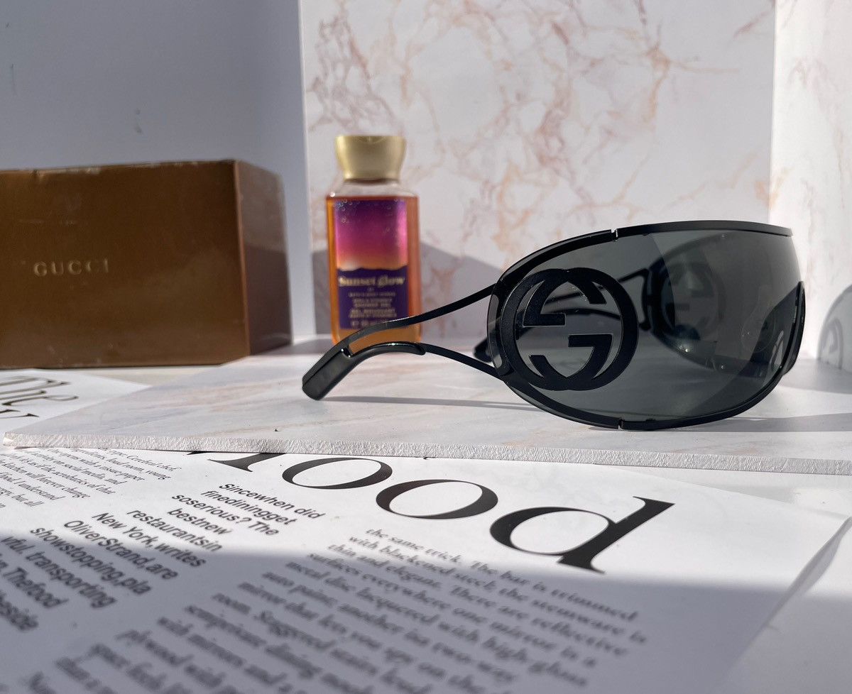 Gucci Gucci sunglasses GG2799/S Mask sport unisex vintage Size ONE SIZE - 2 Thumbnail