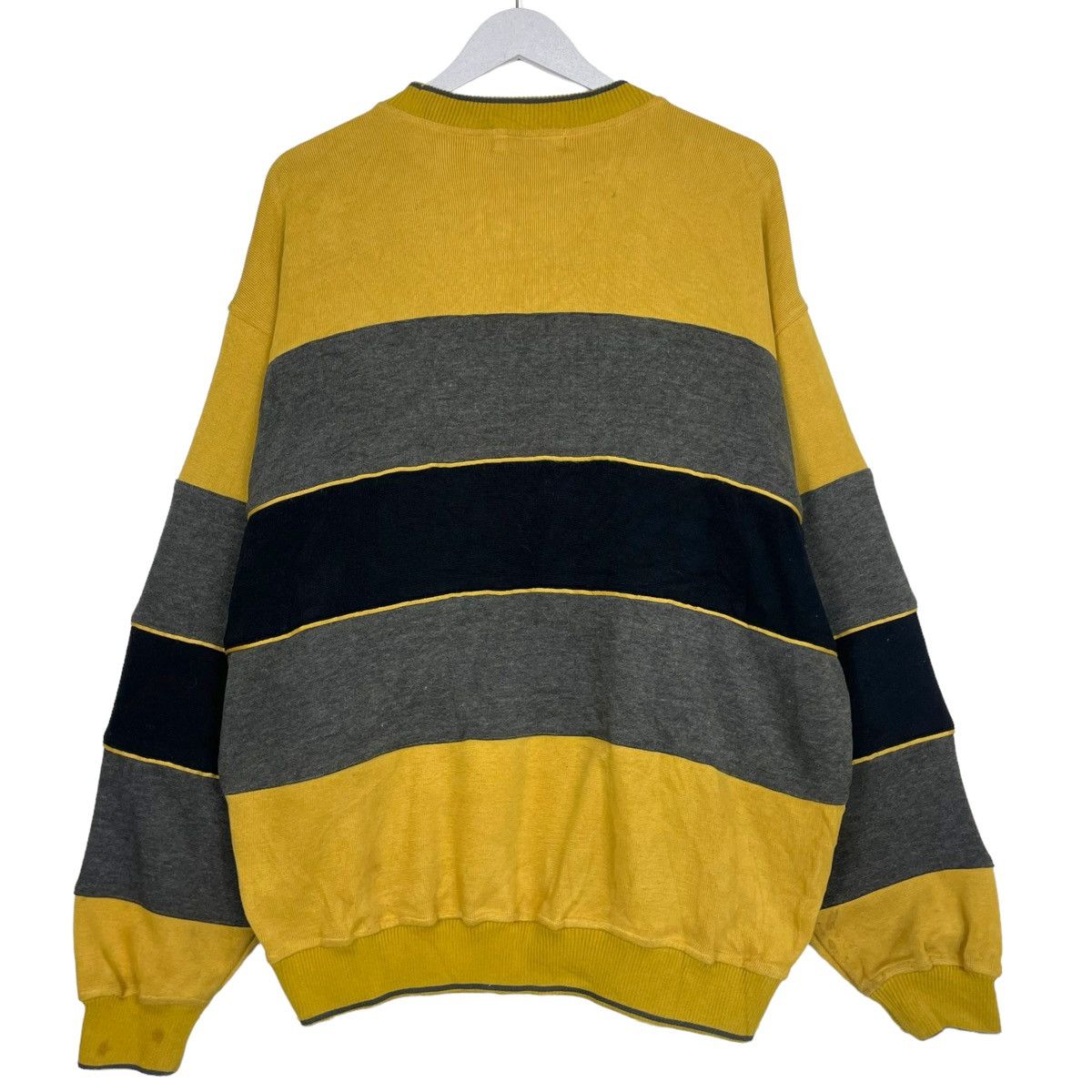 Designer × Vintage 💥JEAN LOUIS FRADET BIG LOGO MULTICOLOUR SWEATSHIRT Size US L / EU 52-54 / 3 - 7 Thumbnail