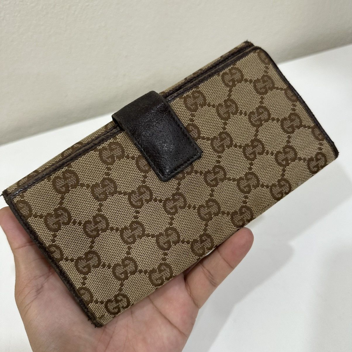 Gucci ‼️LASTDROP‼️ AUTHENTIC GUCCI MONOGRAM CANVAS PURSES WALLET Size ONE SIZE - 2 Thumbnail
