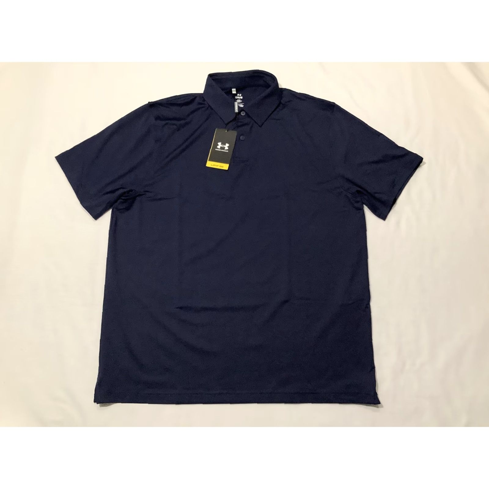 Under Armour Under Armour Shirt Mens Large Blue UA T2G Polo UPF 50 Golf Performance Stretch Shirt Size US L / EU 52-54 / 3 - 2 Thumbnail
