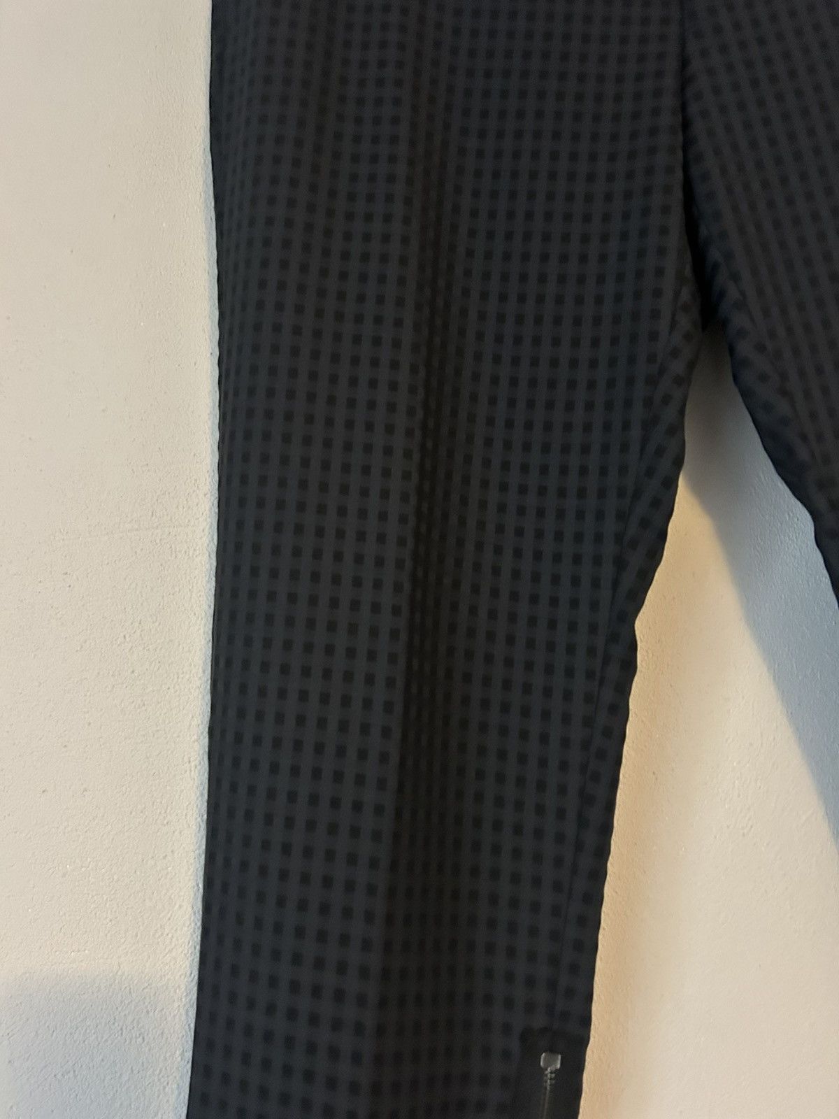 Gucci Wool Slim-Fit Trousers with Gingham Check and Zipped Ankles Size US 36 / EU 52 - 6 Thumbnail