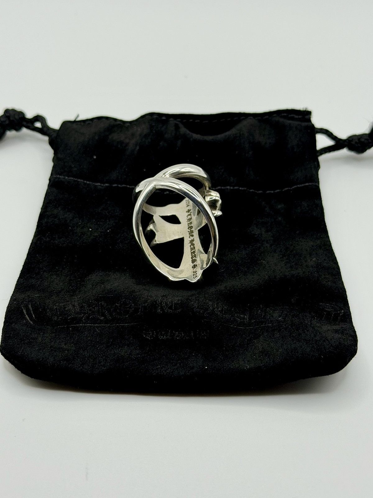 Chrome Hearts Chrome Hearts Infinity Ring Silver Size 8 Size ONE SIZE - 6 Thumbnail