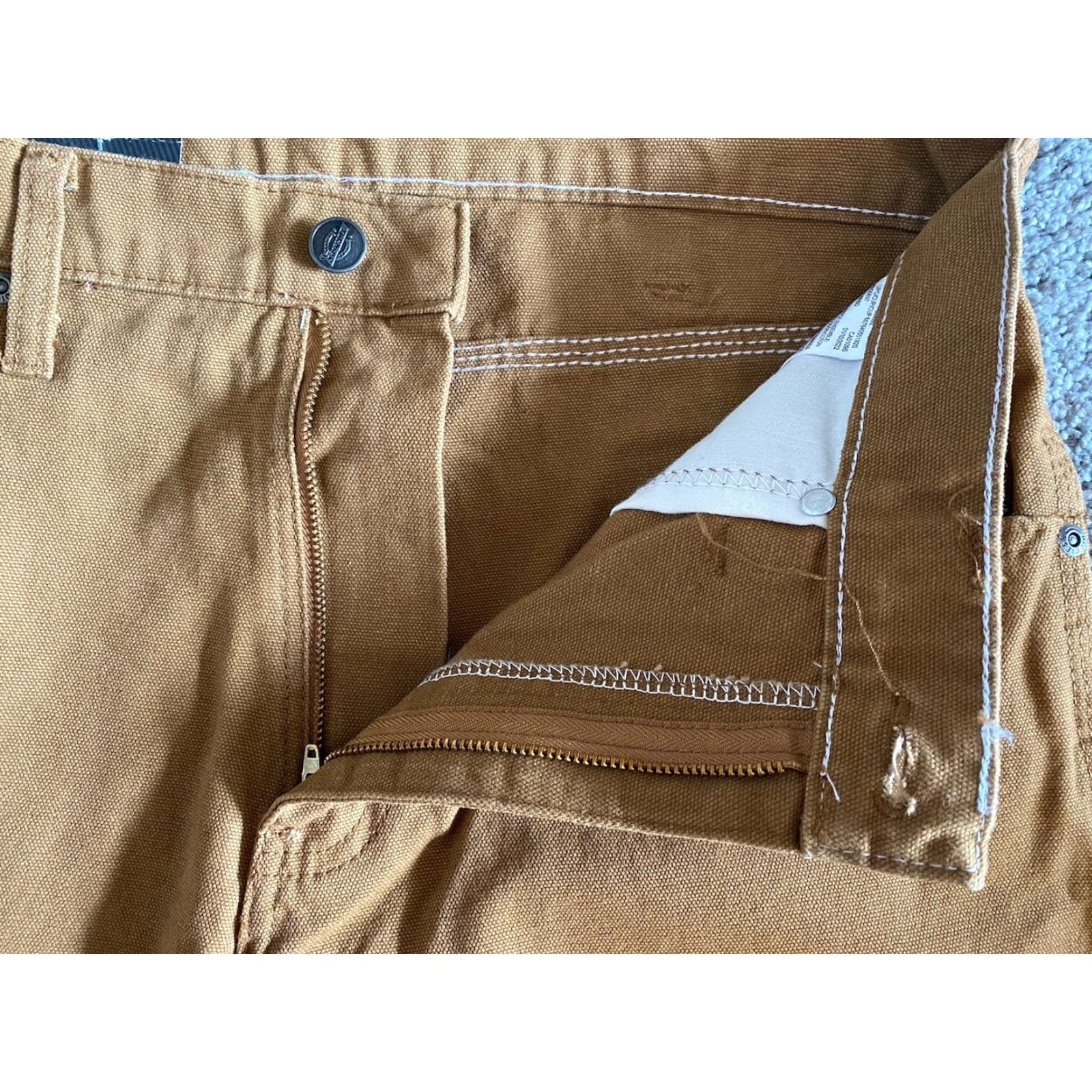 Dickies NWT Dickies Carpenter Jean Relaxed Fit Straight Leg Men’s 32x34 Brown Jeans Size US 32 / EU 48 - 6 Thumbnail