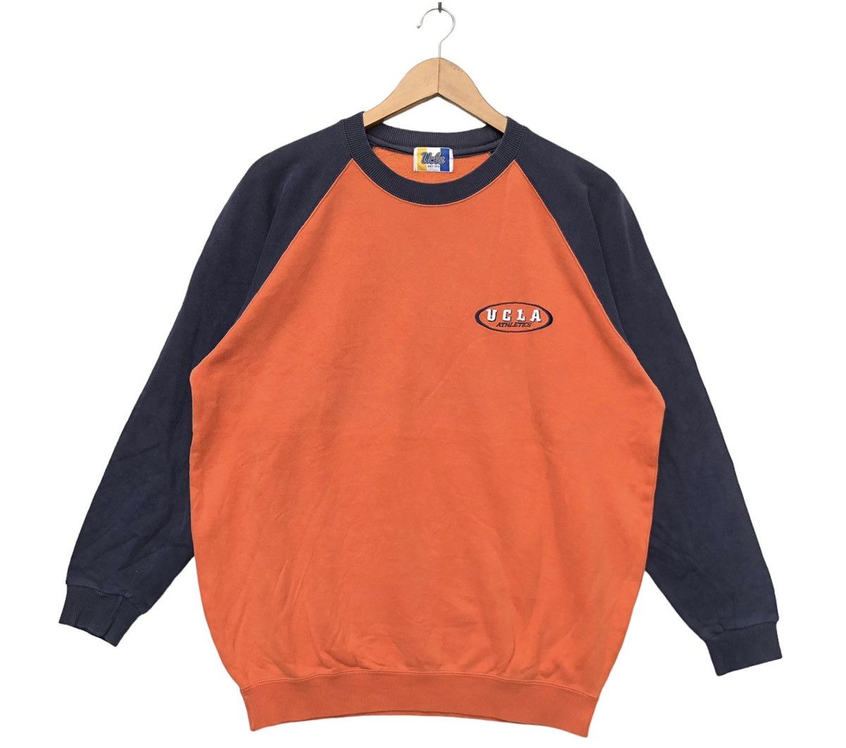 Japanese Brand Vintage 90s UCLA Raglan Sweatshirt | L | Swag Hype Dope Size US L / EU 52-54 / 3 - 1 Thumbnail