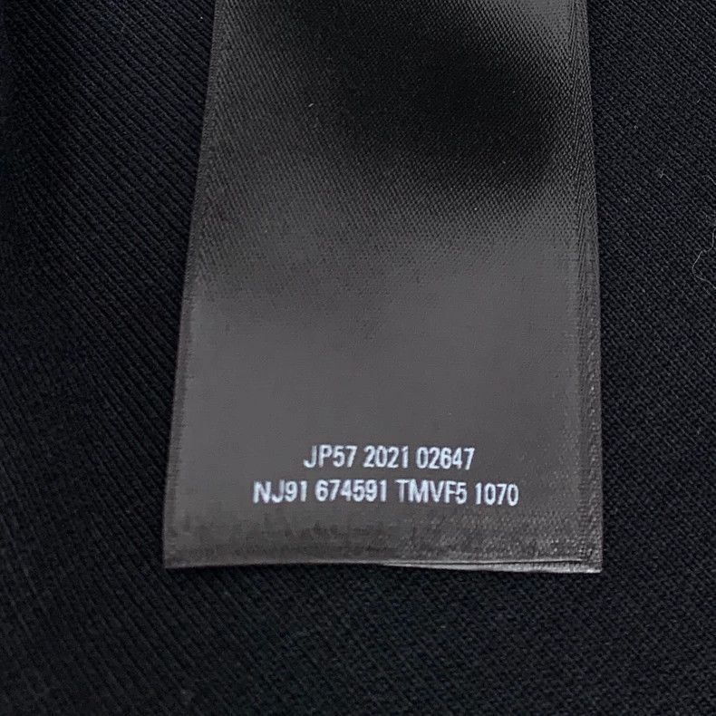 Balenciaga Balenciaga size M Black logo monogrammed embroidered cotto Size 24" / US 00 / IT 34 - 8 Thumbnail