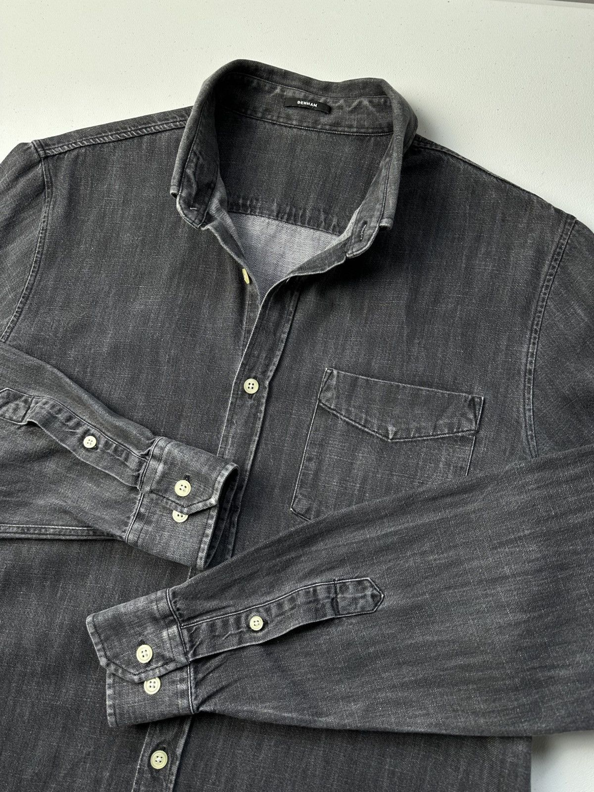 DENHAM Denham Denim Shirt Button Up Size US L / EU 52-54 / 3 - 7 Thumbnail