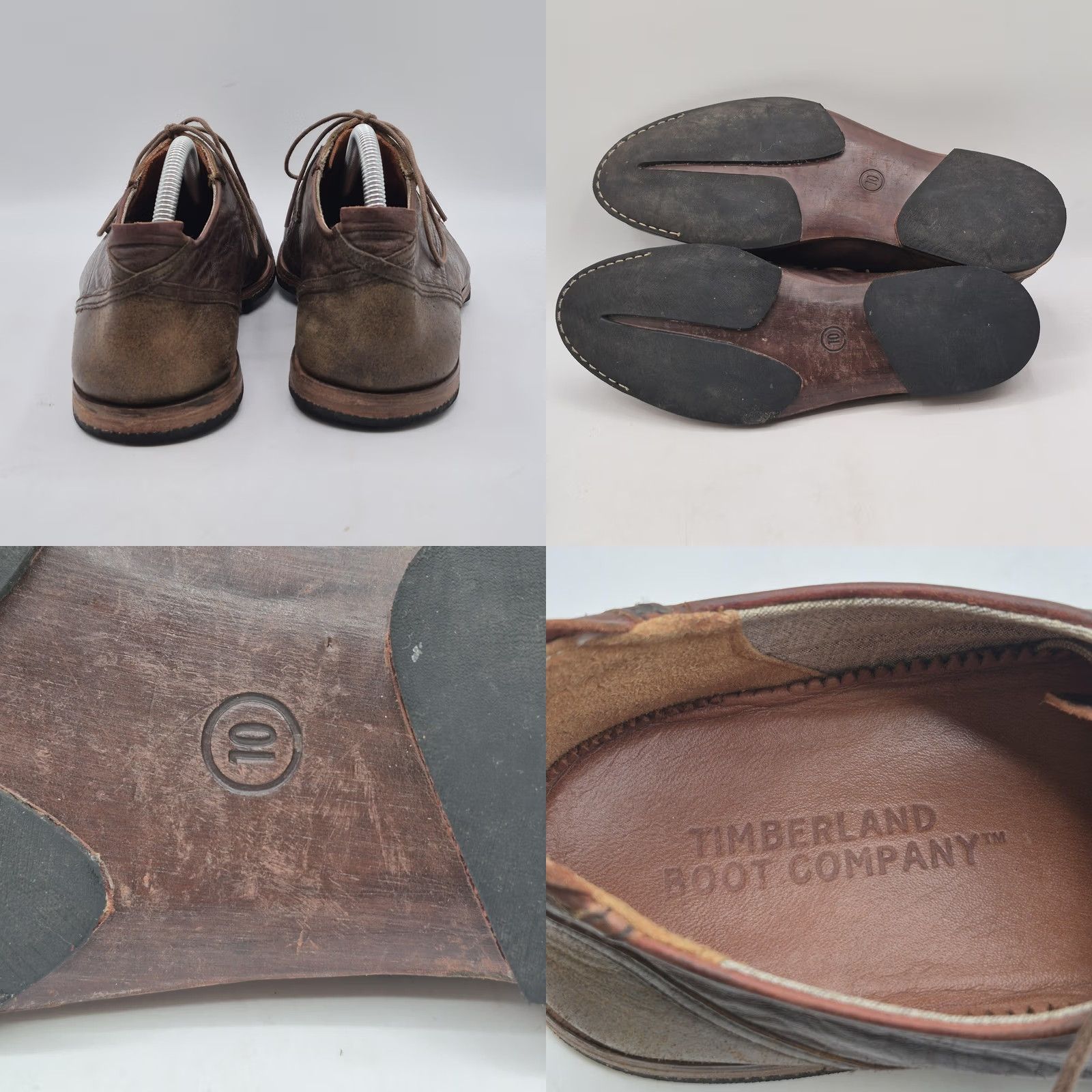 Timberland Boot Company Shoes Mens Size 10 Brown Leather Cap Toe Oxford 75507‎ Men main image 4