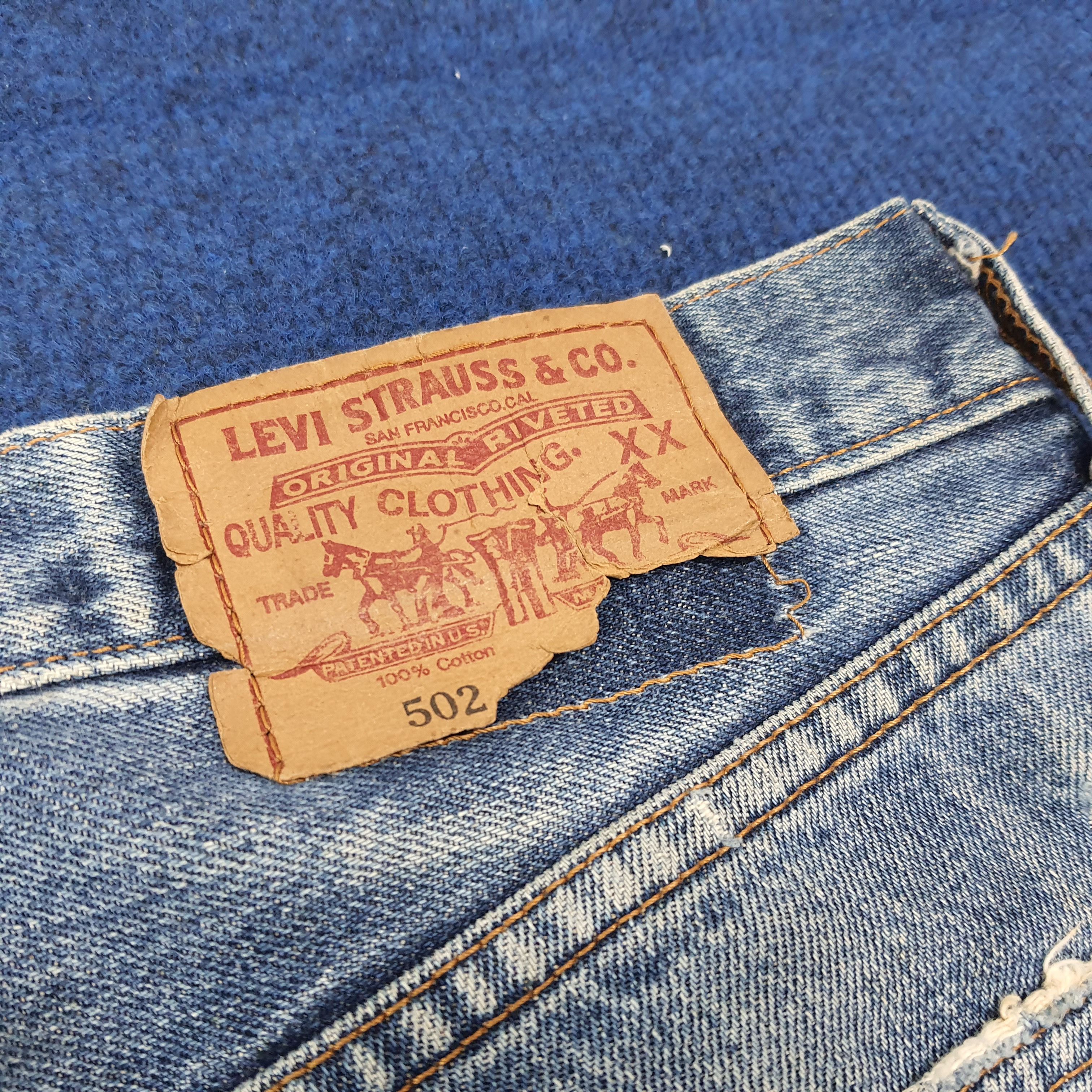 Levi's VINTAGE LEVI'S 502 Rare Redline Selvedge Denim Jeans C272N8 Size US 32 / EU 48 - 6 Thumbnail