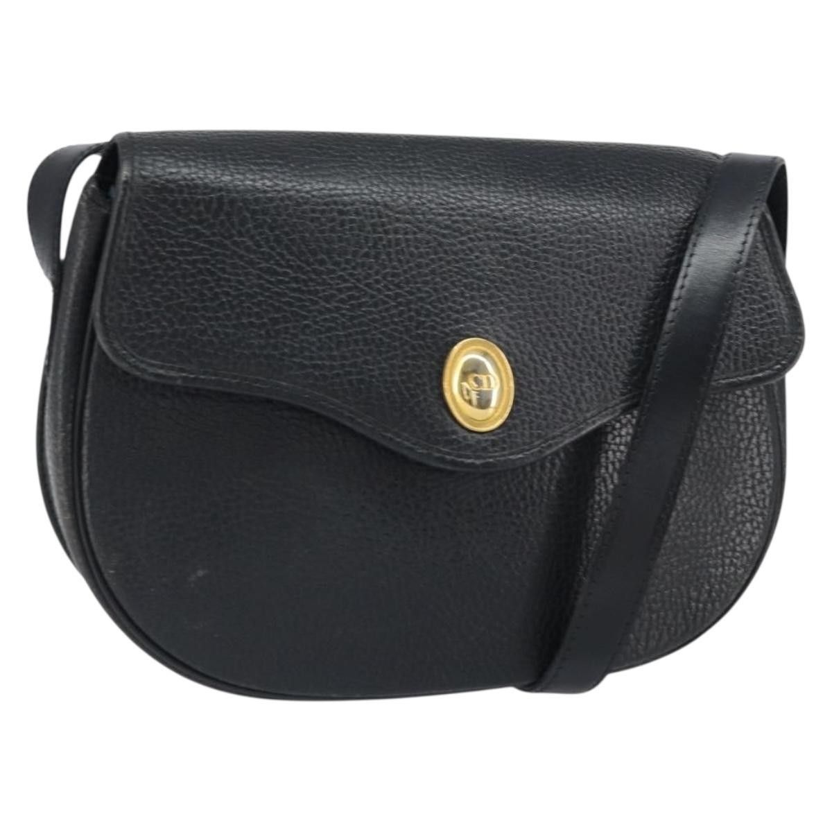 Dior Christian Dior Vintage CD Logo Shoulder Bag Leather Size ONE SIZE - 1 Thumbnail