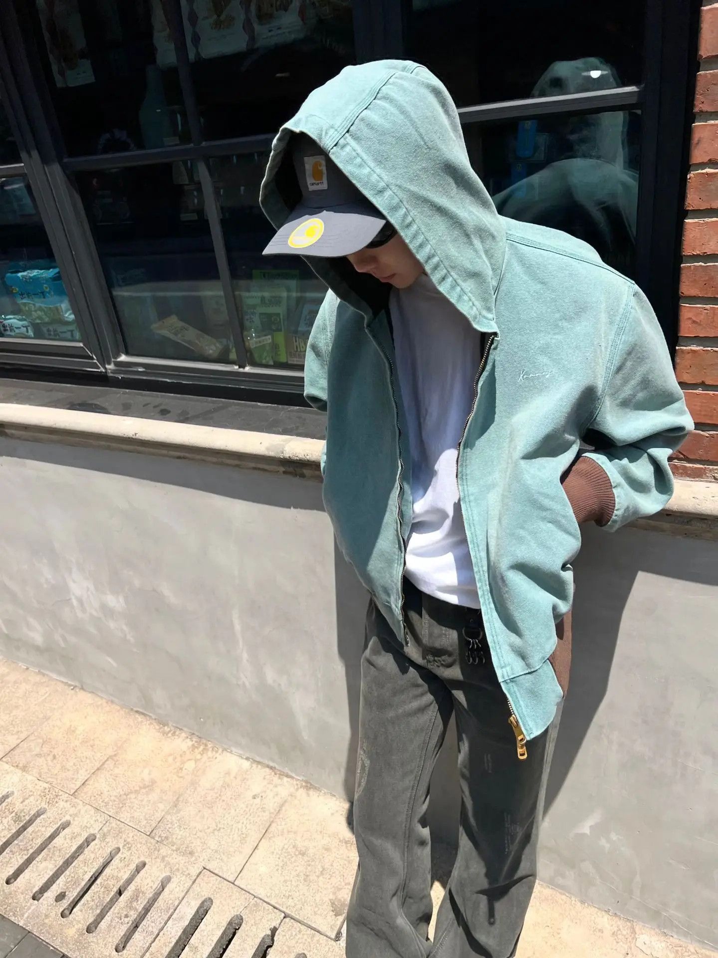 Japanese Brand Washing Distressed Trendy Hoodies Size US XL / EU 56 / 4 - 6 Thumbnail