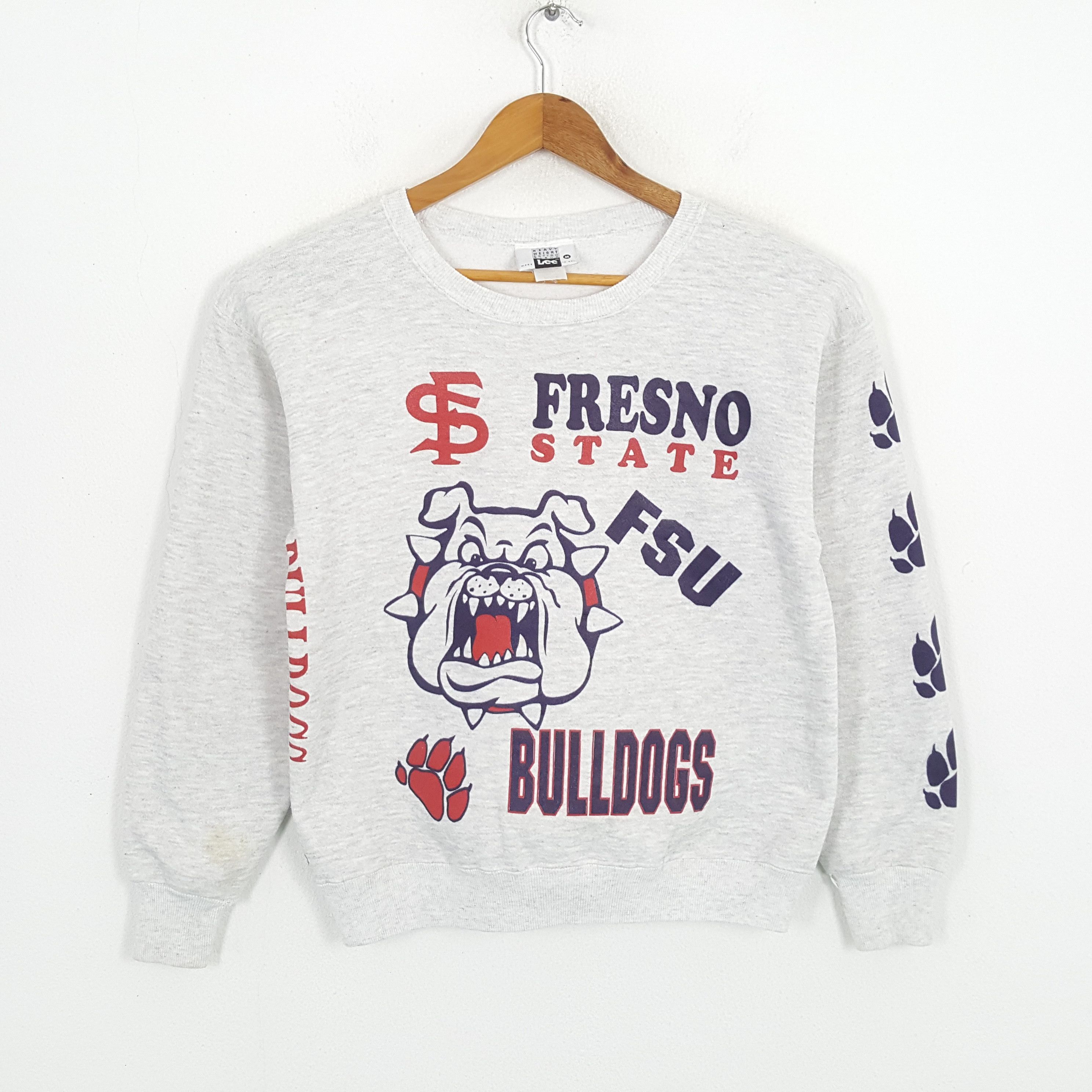 Vintage Vintage FRESNO STATE BULLDOGS LEE Sweatshirt Size US M / EU 48-50 / 2 - 1 Thumbnail