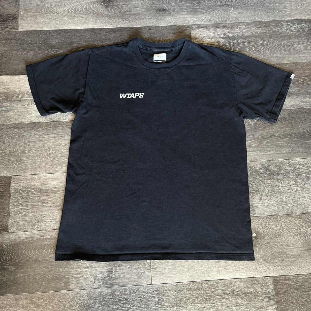 Wtaps WTAPS Stencil Black White Graphic Logo Tee Shirt Size US L / EU 52-54 / 3 - 2 Thumbnail
