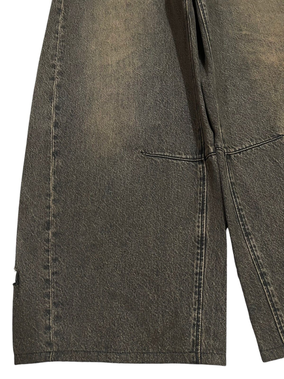 GU Vintage Japanese GU Mud Wash Style Hip Hop Baggy Jeans Size US 32 / EU 48 - 7 Thumbnail