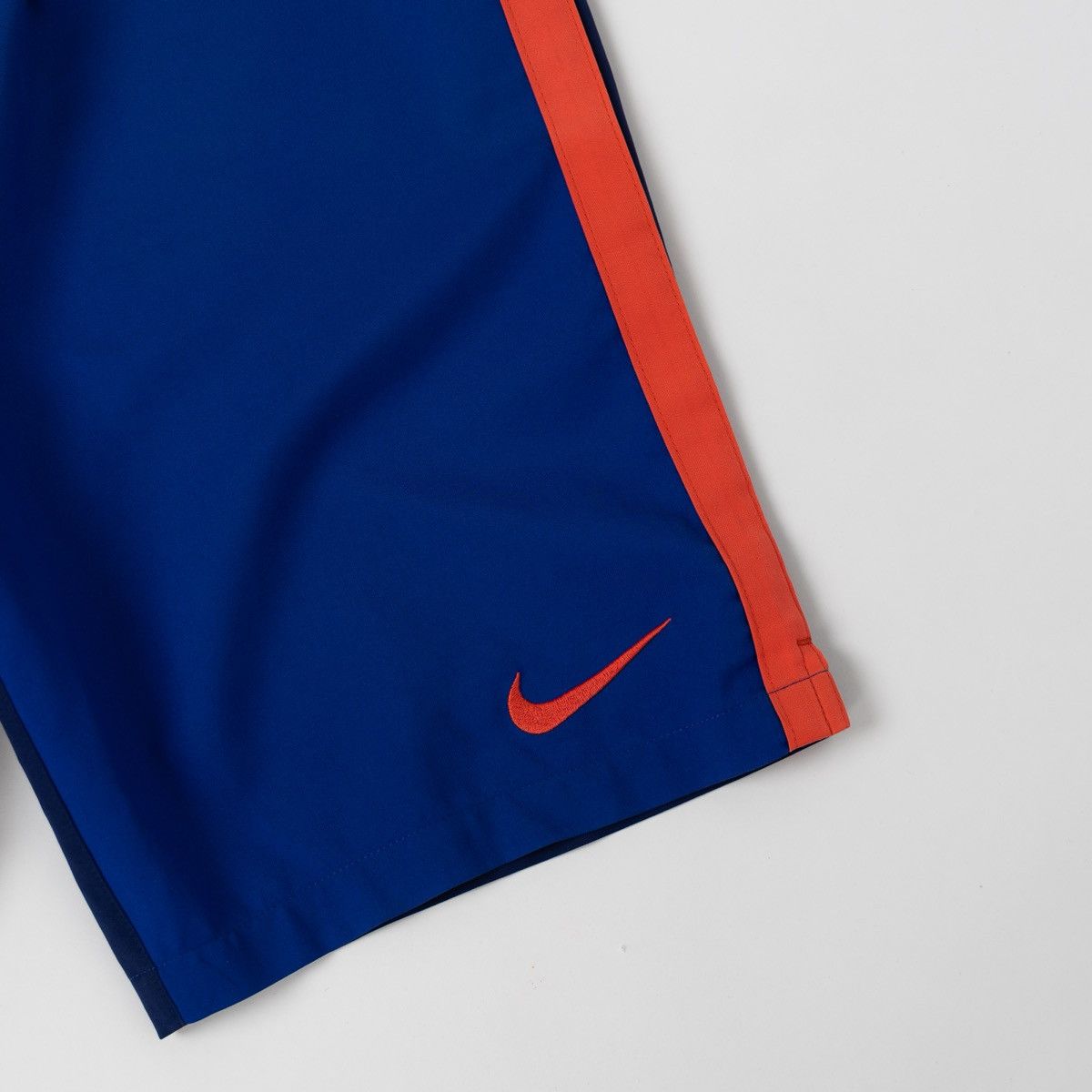 Nike Nike x FC Manchester United Mens Blue Football Shorts Soccer Size US 28 / EU 44 - 5 Thumbnail