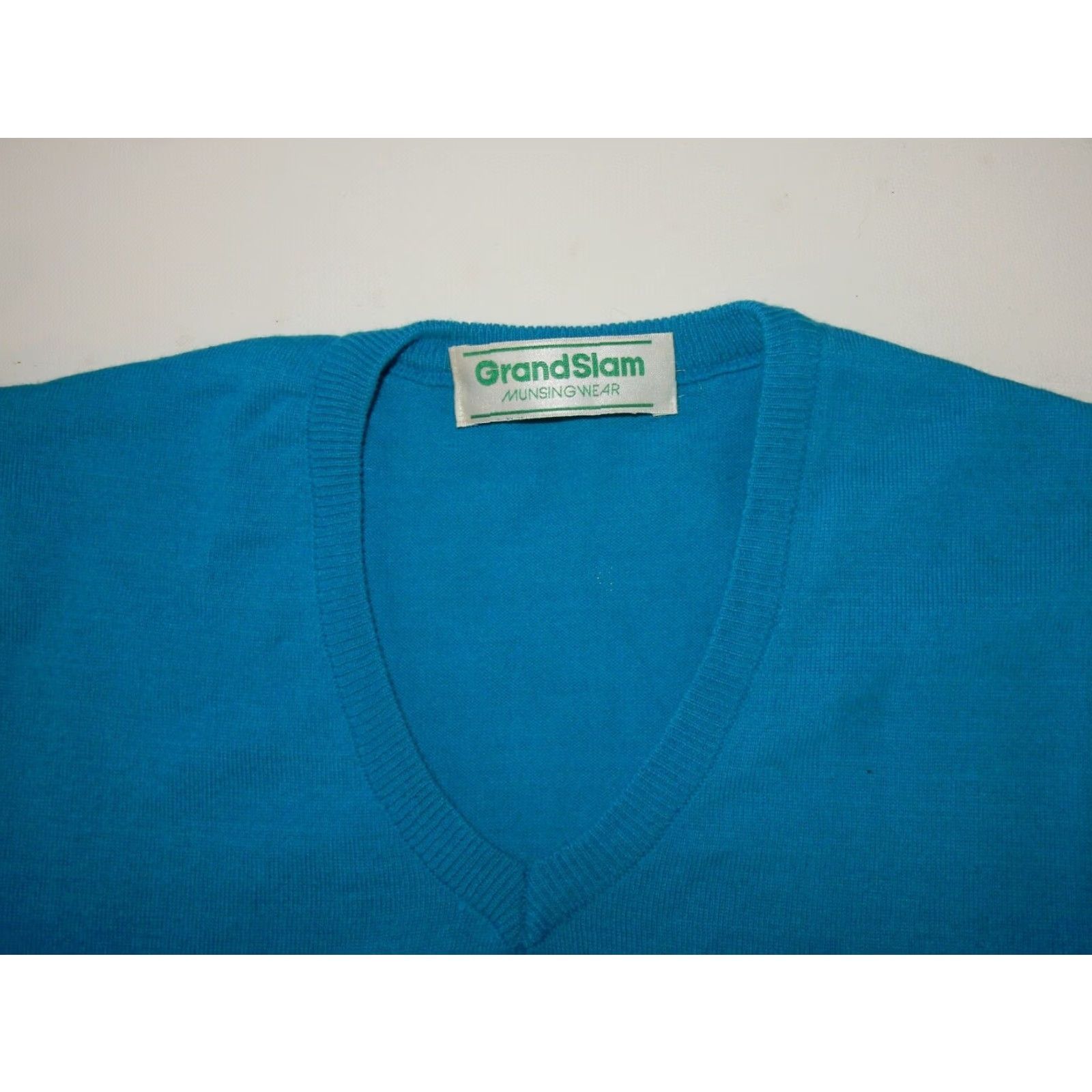 Vintage VINTAGE Grand Slam Pullover Sweater Blue Mens Small Size US S / EU 44-46 / 1 - 4 Thumbnail