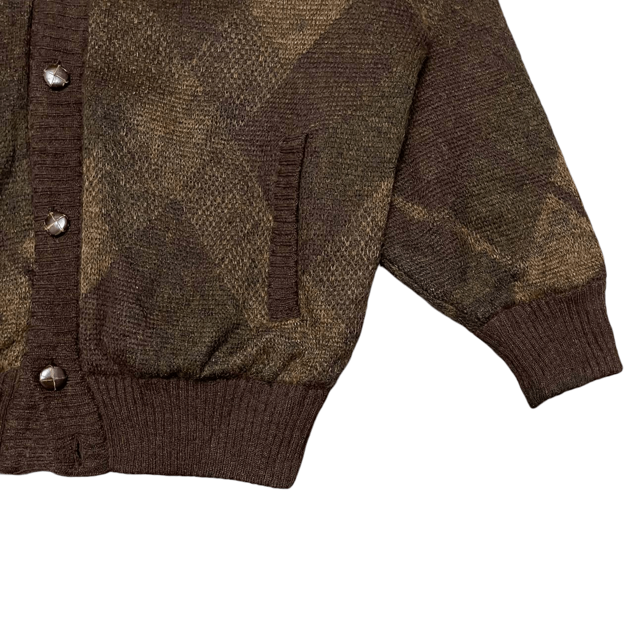 Ermenegildo Zegna Vintage Ermenegildo Zegna Mohair Cardigan Bomber Jacket Size US XL / EU 56 / 4 - 4 Thumbnail