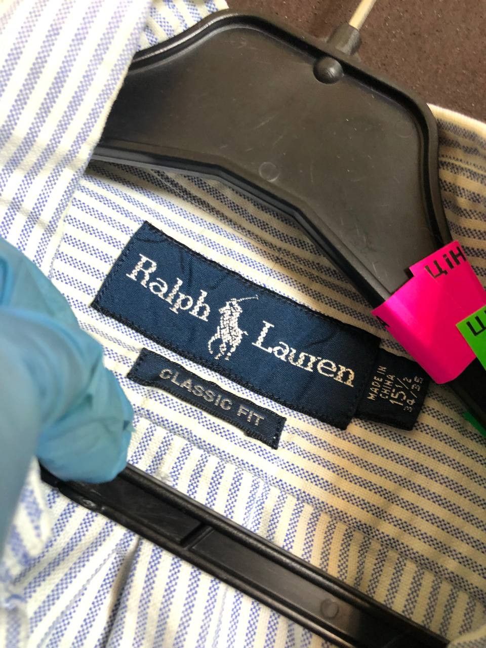Polo Ralph Lauren Polo Ralph Lauren Shirt Striped Long-Sleeve Button Size US XL / EU 56 / 4 - 2 Thumbnail