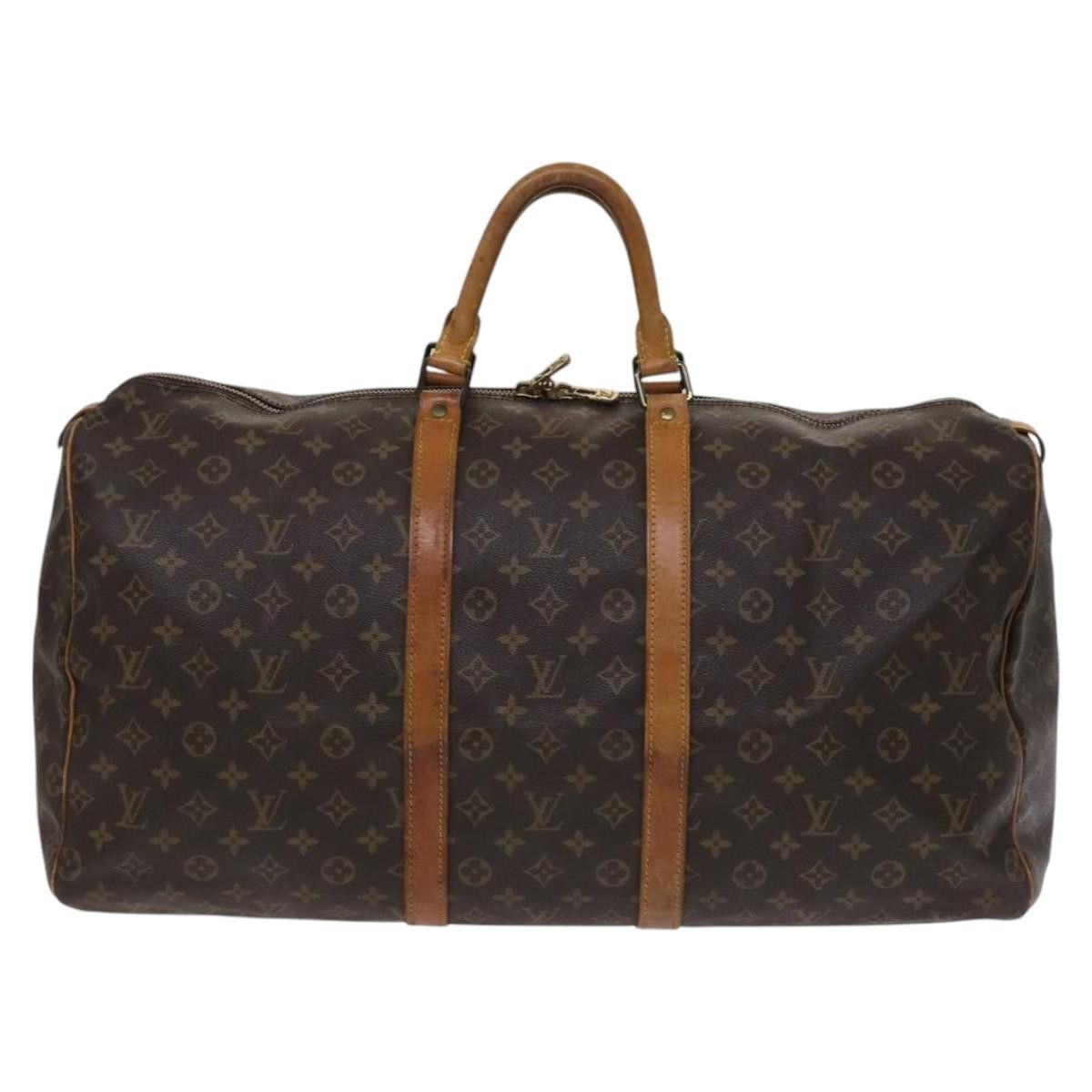 Louis Vuitton LOUIS VUITTON Monogram Keepall 55 Boston Bag M41424 Size ONE SIZE - 13 Thumbnail