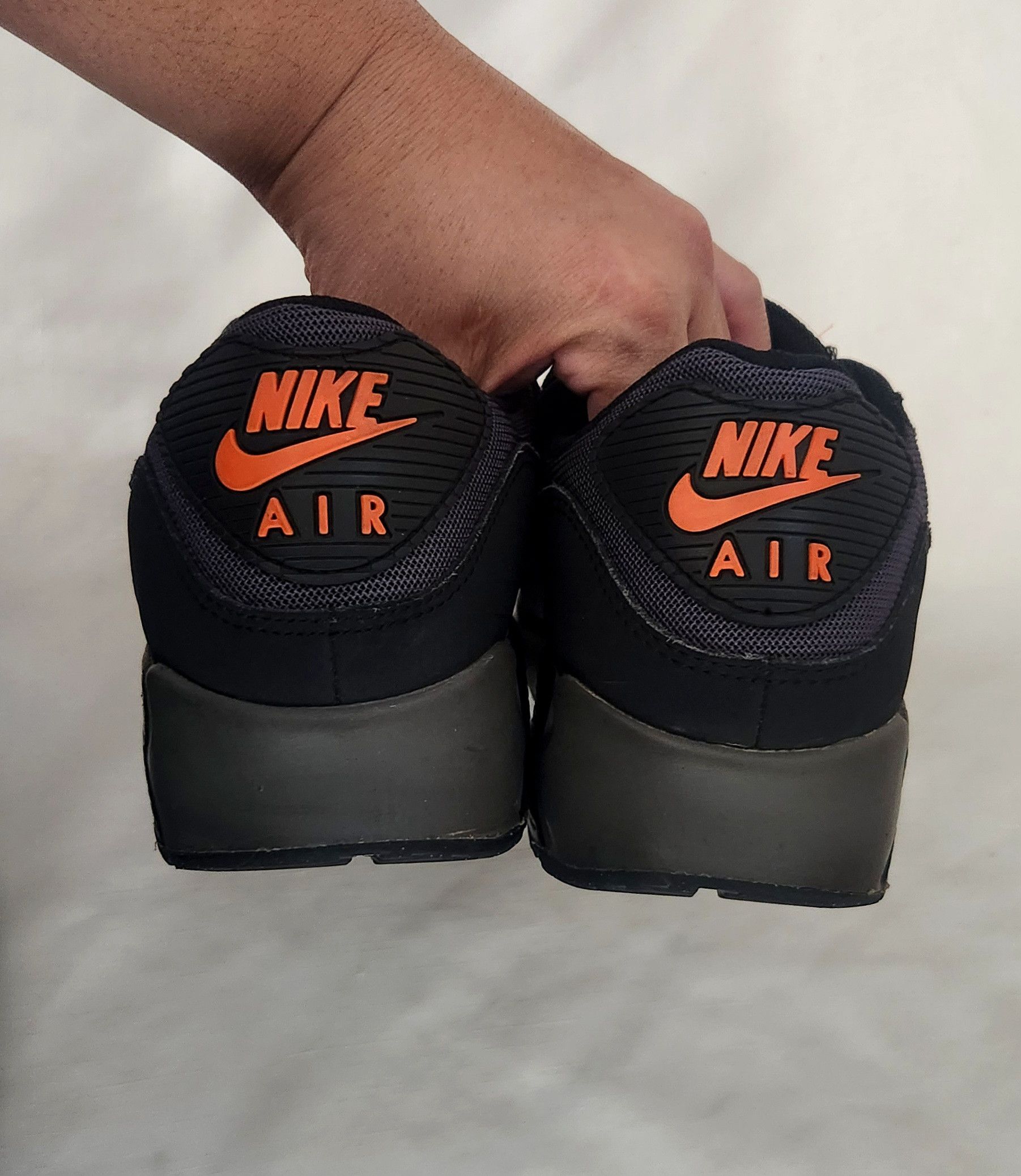 Nike Nike Air Max 90 Jewel Swoosh Black Orange DX2656-001 Size 13 Size US 13 / EU 46 - 8 Thumbnail