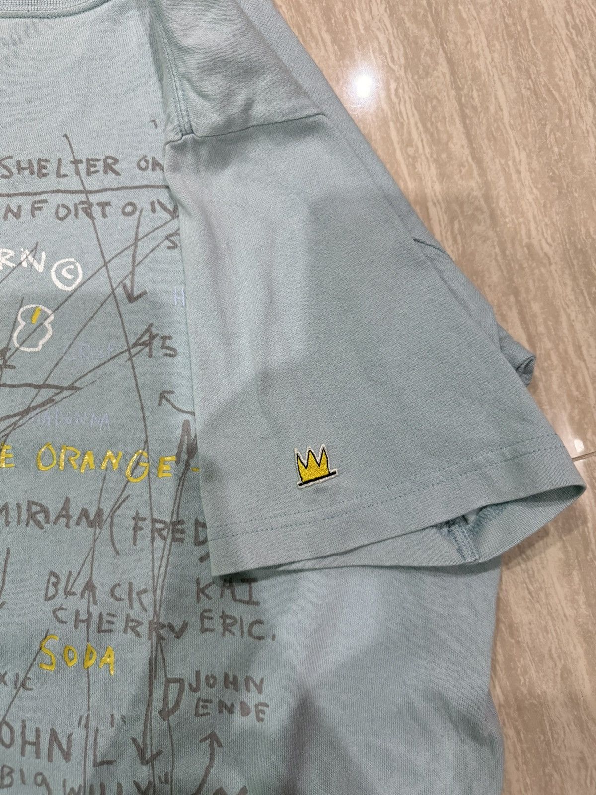 Jean-Michel Basquiat Jean-Michel Basquiat x Uniqlo soft blue Shirt L size Size US L / EU 52-54 / 3 - 6 Thumbnail